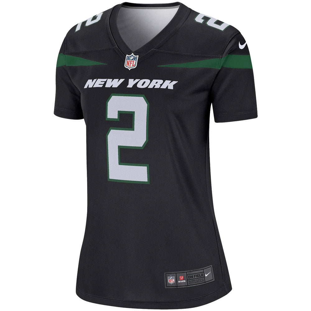 Women's New York Jets Zach Wilson Legend Jersey Black